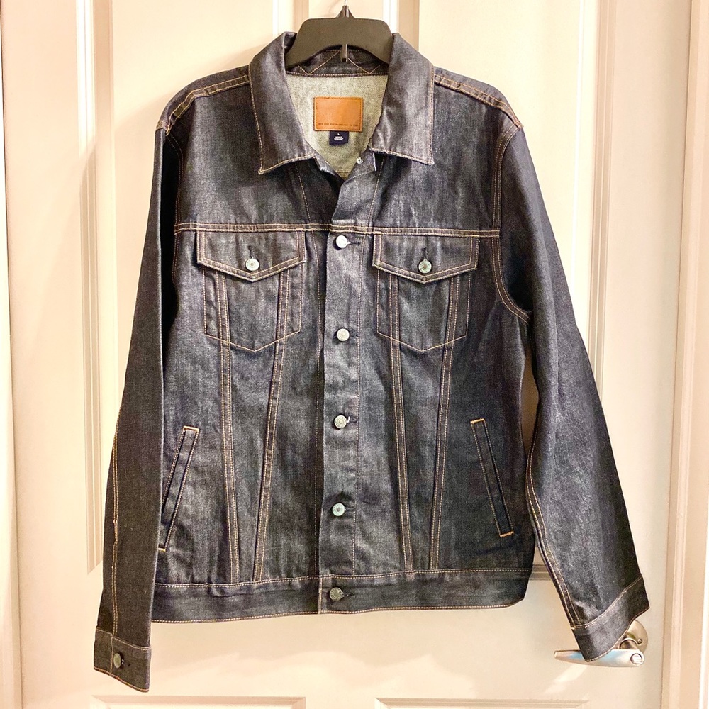 Jean Jacket dark blue Gap NWOT